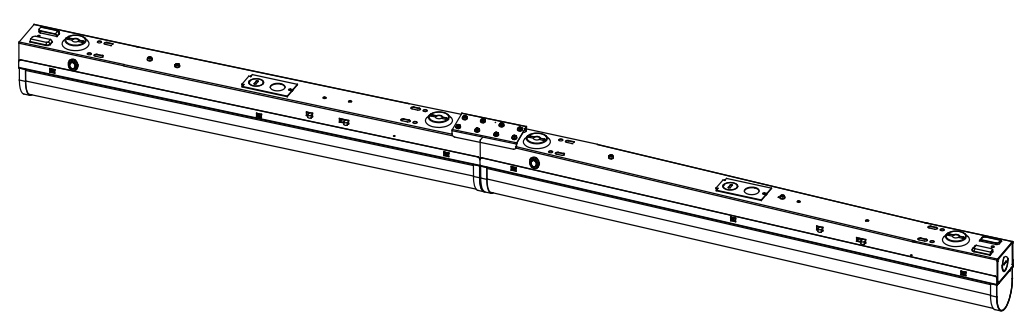 LED linear linkable light strip diffuser 2ft 4ft 8ft (5400 lumen to 11475 lumen) CCT 3000K-5000K and watts selectable 0-10V Dimmable Surface and pendant Mount ETL & DLC Listed
