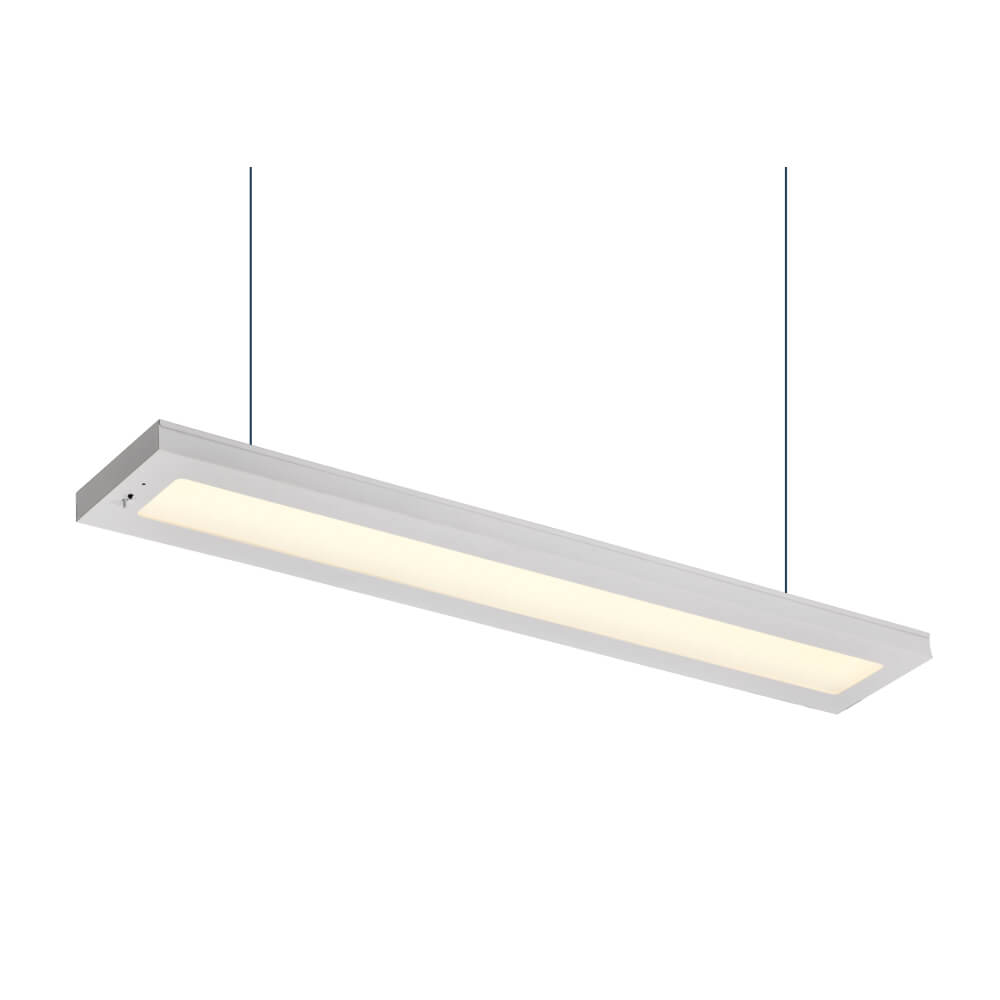 Halcon P1832 LED pendant light with direct and indirect lighting feature for modern workspaces