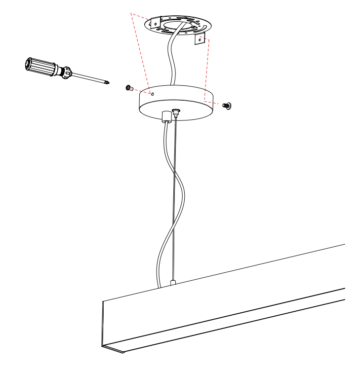 The linkable linear pendant up and down light 2ft 4ft 8ft combination with different shape 120-277V 0-10V dimming ETL and DLC listed emergency and sensor control ready