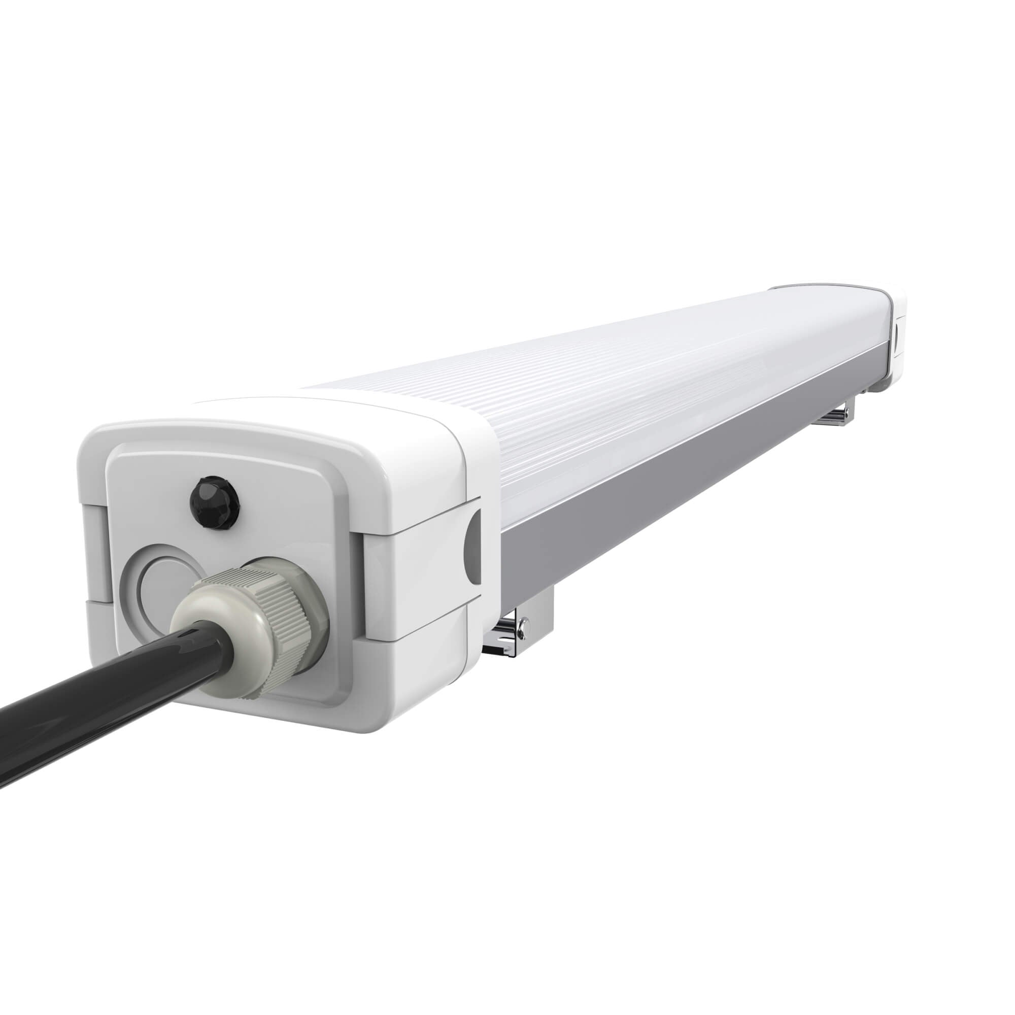 Halcon Lighting Vapor Tight LED light linkable fixture IP65 rated, suitable for wet and harsh environments