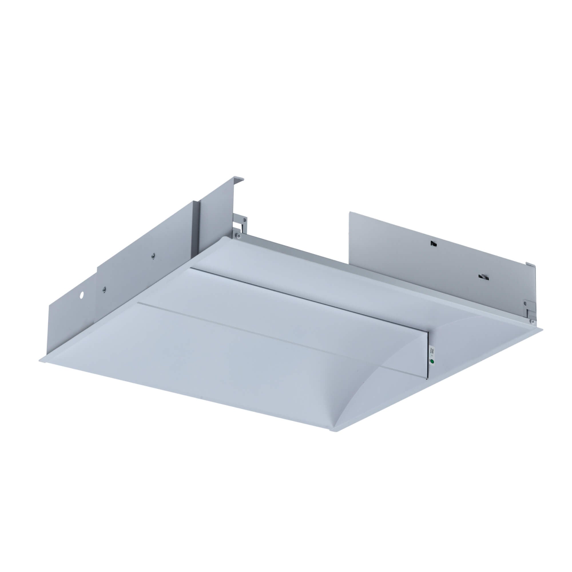 Architectural recessed Halcon LED Troffer E1907 with smart light control for commercial lighting efficiency